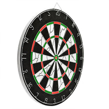 Load image into Gallery viewer, Professional 18-Inch Dartboard Dart Board With 6 Darts Double Sided Flocking Dartboards Darts  Safety plate  Dart Board Game