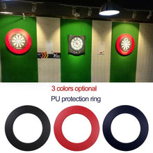Load image into Gallery viewer, PU Darts Target Dartboard Protection Ring Darts Disc Retainer Wall Protection Circle Durable