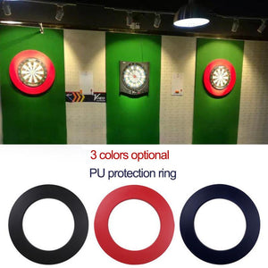 PU Darts Target Dartboard Protection Ring Darts Disc Retainer Wall Protection Circle Durable