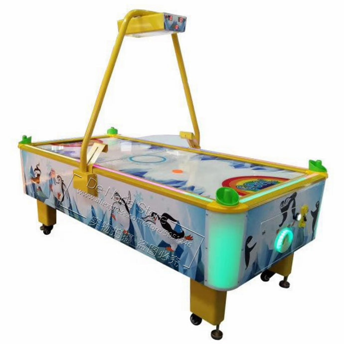 Token / Coin Operated Arcade style Air Hockey Table For Indoor Game Room, Teenagers and Adults